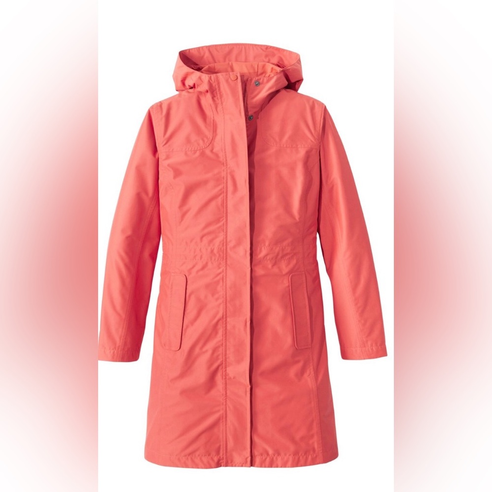 LL BEAN Women’s H2O OFF Raincoat, Mesh Lined